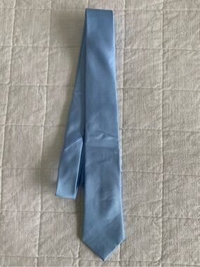 Classic Light Blue Men's Tie -